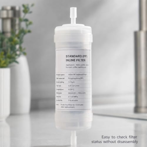 2-Pack PP Sediment Water Filter Cartridge, Universal Pre-Filter for Whole House, Shower, Washing Machine, Toilet & Under-Sink Systems(0.25x6.42 in) - Image 7
