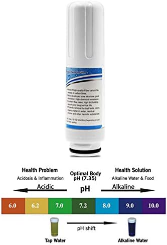Replacement Internal Active Carbon Water Filter for pH3.5~10.5 Alkaline Water Ionizer AG7.0 Only - Image 3