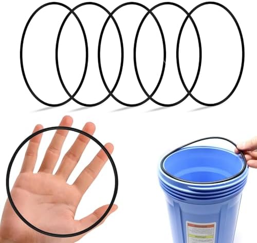 5 Pack #151122 O-Ring - Replacement 151122 Water Filter O-Rings Compatible with Pentair Pentek Big Blue Water Filters NBR by MVTDONT