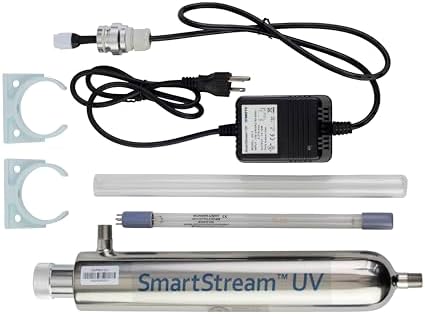 Watts SmartStream Ultraviolet Disinfection System, 2 GPM, 110V US Plug, 304 SS Reaction Chamber with 1-Inch MNPT Inlet/Outlet, Residential and Commercial Applications - Image 2