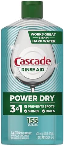 Cascade Platinum Rinse Aid 16 oz (155 loads) - Image 6