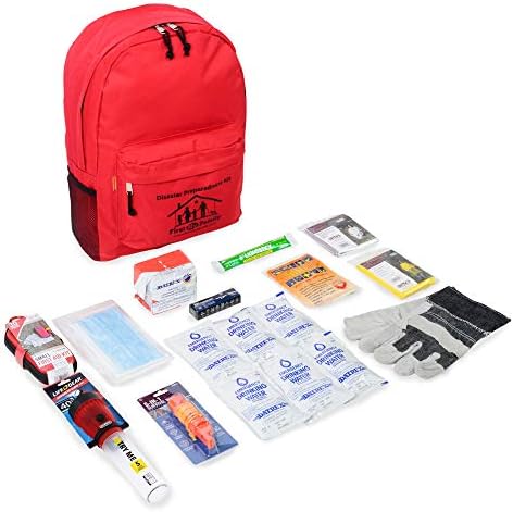 First My Family All-in-One Premium 1-Person, 72-Hour Bug Out Bag for Earthquakes, floods, tsunamis and Other Emergencies and disasters. Be Safe, be Prepared. - Image 4