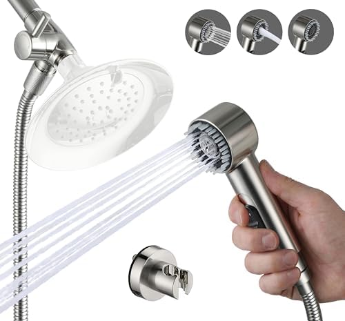 High Pressure 3 Mode Dog Shower Attachment with ON/OFF Switch by V-Frankness