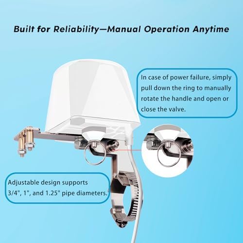 Water Leak Detector with Automatic Shutoff, Plug-in Power Control - Image 5