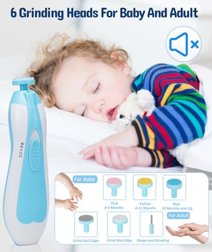 YASEW Baby Grooming Kit with Electric Nail Trimmer, Newborn Care Essentials - Image 4