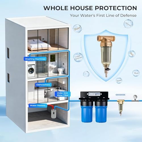 iSpring WSP-200 Whole House Spin Down Sediment Filter, 200 Micron - Image 6
