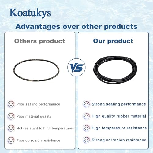 6Pcs WS03X10038 Water Filter Housing O-Ring Gasket for GE - Image 6