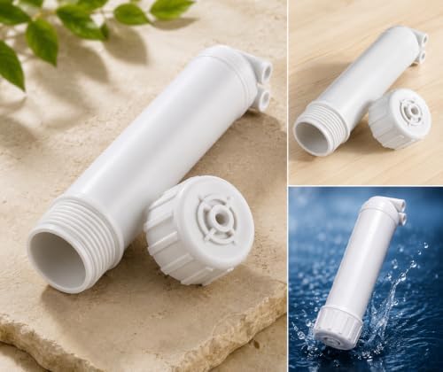 RO Membrane Housing Bowl, Universal 10 Inch Filter Housing for RO UV UF Water Purifier Systems, Food Grade Plastic, Leak Proof Replacement Part - Image 6