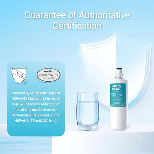 AQUA CREST 3US-AF01 Water Filter Replacement for Filtrete® 3US-AS01, 2 Pack - Image 2