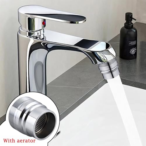 Dishwasher Faucet Adapter with Aerator, Faucet Adapter for Portable Washer, Dishwasher Snap Adapter Connection, for Kitchen/Bathroom Faucet, Chrome - Image 5