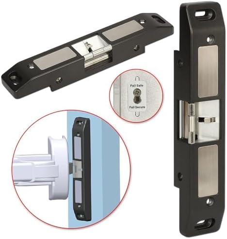 MENGQI-CONTROL Panic Bar Electric Strike System for Fire Exit Emergency Crash Bar Door Remote Open Access Control Buzzer-in Kit - Image 4