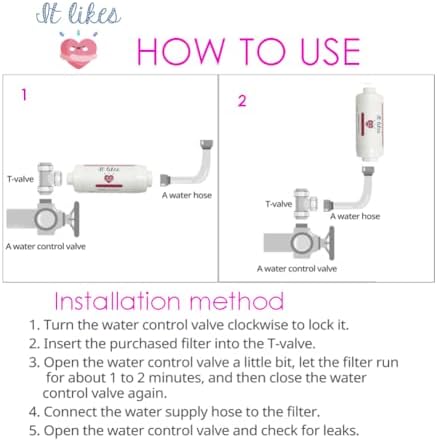 ION WATER Bidet filter - Clean Water Bidet Filter for Electronic Toilet Seats (4PCS) - Image 5