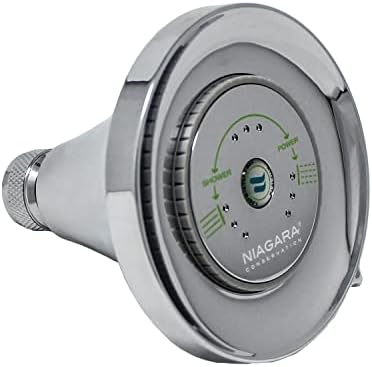 Niagara Conservation N3912CH Earth Luxe High Efficiency Showerhead, Chrome by NiagaraConservation