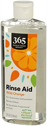 365 by Whole Foods Market, Rinse Aid for Automatic Dishwashers, Wild Orange Scent, 8 Fl Oz - Image 2
