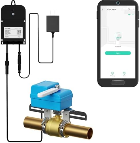 YoLink Water Shutoff Kit: Valve Controller + EVO Valve Operator by YoLink