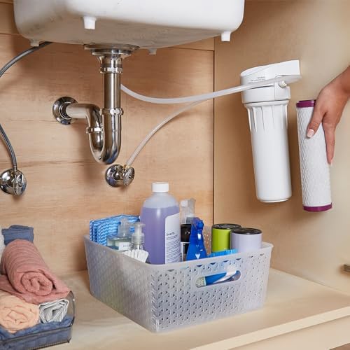 GE Basic Single Stage Drinking Water System Replacement Filter, Fits GX1S01R Under Sink Filtration System, Replace Every 6 Months, FXUTC - Image 4