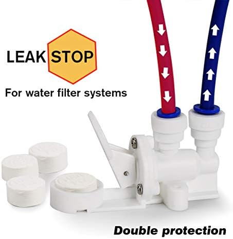 Frizzlife Leak Protection Valve For Reverse Osmosis And Under Sink Water Filter System MP99 & SP99 - Automatic Shut Off Protection When Water Leaks (Pack of 4) - Image 2