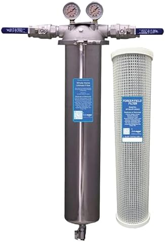 HydroFLOW Whole Home Force Field Filter | Removes Harmful Pathogens, Heavy Metals & Contaminants | Safer Water for Your Family | Advanced Whole House Filtration by HydroFLOWUSA