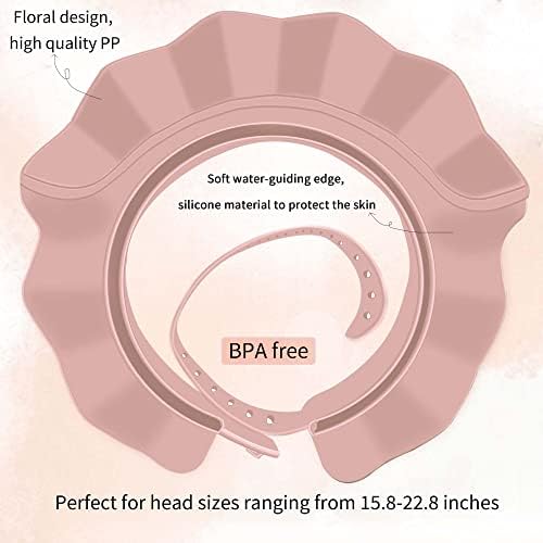 KOMIDK Baby Kids Shower Cap Shampoo Bath Bathing Hat - Image 4