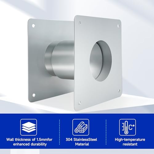 3.15" Stainless Steel Wall Thimble for Direct Vent Gas Tankless Water - Image 5