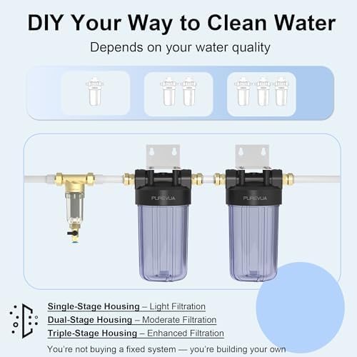 PWT10 Whole House Water Filter Housing, Fits 10” x 4.5” Big Filters - Image 6