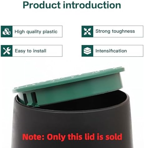 4 Pcs Sprinkler Valve Box Cover, 5.5" OD 6" Valve Box Cover Lid for Sprinkler Irrigation System, Valve Box Cover Lid for Outdoor Sprinkler Irrigation Control Water System Lawn (6 inch) - Image 3