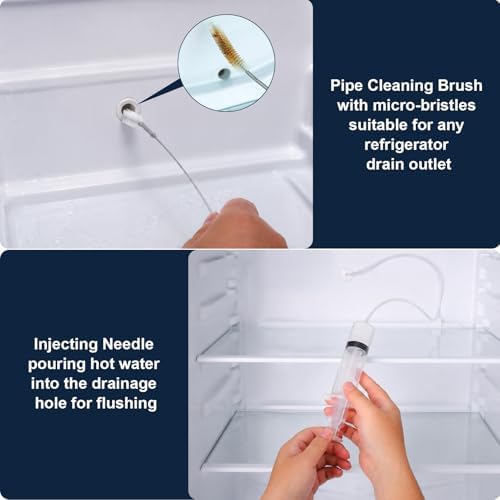 XANGNIER Refrigerator Water Line Cleaning Brush Kit,10 Pcs - Image 5