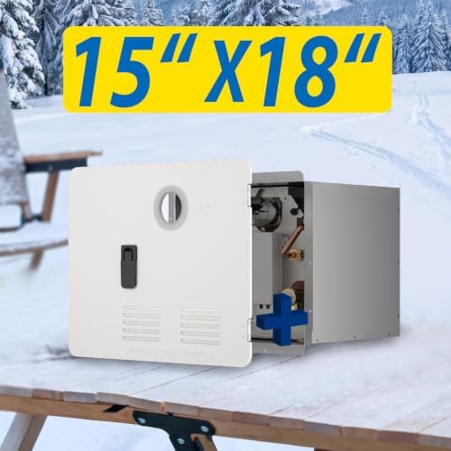 Eyoo 15 x 18 Inches RV Water Heater White Door. ONLY Door kit for Eyoo RV water heaters - Image 6