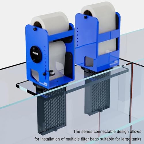 Smart Aquarium Roller Filter with Auto Water Level Sensing and App Control for 4800l/h Flow - Image 4