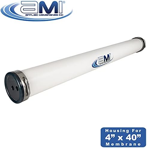 APPLIED MEMBRANES, INC. 4x40 RO Membrane Housing | PVC RO Pressure Vessel for 4" x 40" RO, UF, NF, MF Membrane Element | Commercial Water Treatment | 200 PSI | U-Pin Style | PV4040PWG - Image 6