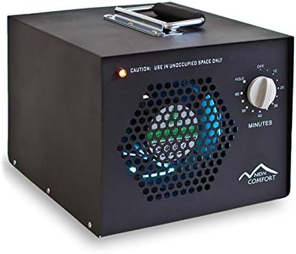 Ozone Air Purifier Cleaner for Commercial use or Home – Professional Odor Eliminator with 60-minute timer for Large Spaces – Reliable Air Sanitizer for Homes, Offices & Commercial Use by New+Comfort