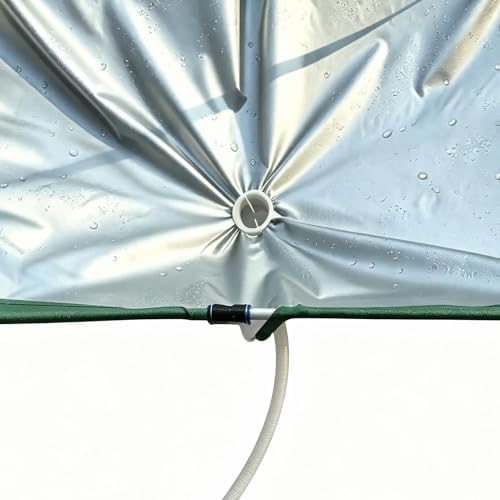 Outdoor Rain Collector with Hose for Garden Water Harvesting Filter System - Image 4