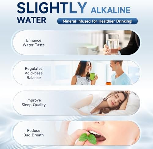 AQUALTRA USF-3F-15 Slightly Alkaline Under Sink Filter System, 8K-40K Gal with Faucet, Reduce PFOA, PFOS, Chlorine, Lead, Mercury, Chloramine, Fluoride, Microplastics Particles, Bad Taste & Odor - Image 3