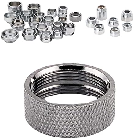Faucet Adapter, Sink Hose Attachment for Faucet ，Extension Faucet Suitable for Connecting Sink Kitchen Bathroom Garden Faucet (female 55/64"-27T transform female 15/16"-27T) by DMBZG