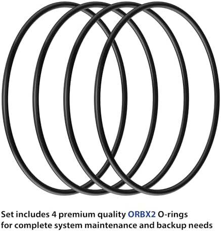 4 Pack Compatible with ORBX2 O-Rings for iSpring WGB22B, WGB32B Series Whole House Water Filter - Image 3