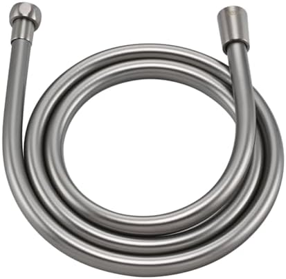 59 Inches PVC Showerhead Hoses Extra Long Brushed Nickel by JASYA