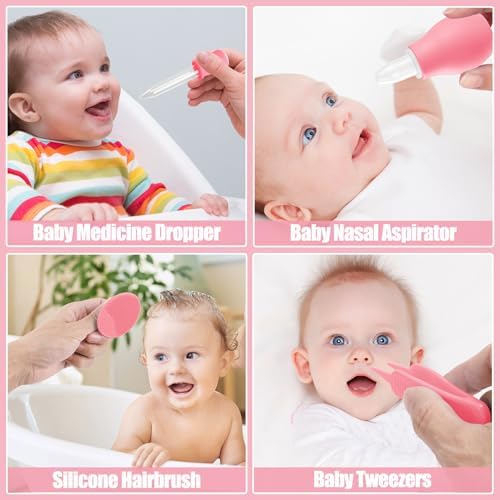 Baby Healthcare and Grooming Kit for Newborn Kids, 24PCS Upgraded Safety Baby Care Kit, Newborn Nursery Health Care Set, Baby Care Products - Image 5