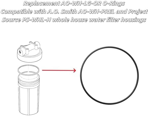 O-Ring Replacement (5-1/2”) for AO-WH-LG-OR O-Rings for AO Smith AO-WH-PREL - Image 5