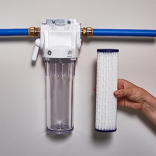GE FXWPC Whole House Water Filter, Replacement for Water Filtration System, NSF Certified: Reduces Sediment, Rust & Other Impurities from Water, Replace Every 3 Months for Best Results, 2 Filters - Image 3