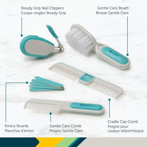 Safety 1st Deluxe Baby Healthcare and Grooming Kit, Arctic Blue, Newborn Baby Essentials, One Size, 25 Piece Set (Pack of 12) - Image 6