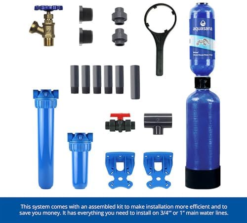 Aquasana Whole House Water Filter System Bundle | 1M Gal | Rhino WH-1000 - Image 3