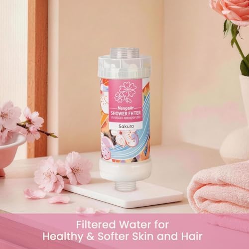 Vitamin-C Handheld Showerhead Filter With Luxurious Scent For Hard Water - Image 5