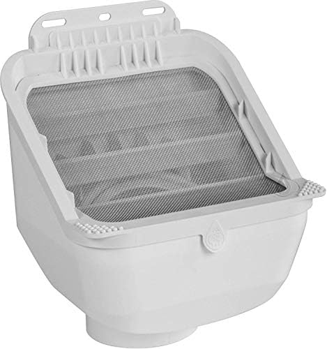 Rain Harvesting Leaf Eater Advanced Rain Head, 3 in and 4 in. Round by RainHarvesting