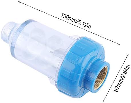 34/ Inch Purifier Faucet Pre, Backwash with Silicon, Pre Cleaner for Washing Machine, Removes, Sediment, Red from Tap - Image 2