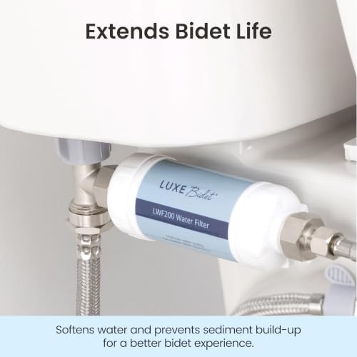 LUXE Bidet 4-in-1 Filtration Water Filter, 3/8" x 3/8" - Image 3