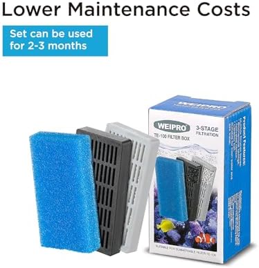 Replacement Cartridge for Fish Tank Filter 210L/H, Model TE-100 - Image 5