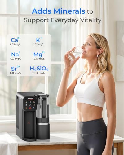 Waterdrop M6HG Instant Hot Countertop RO Water Filter, [ Mineral Added ] - Image 4