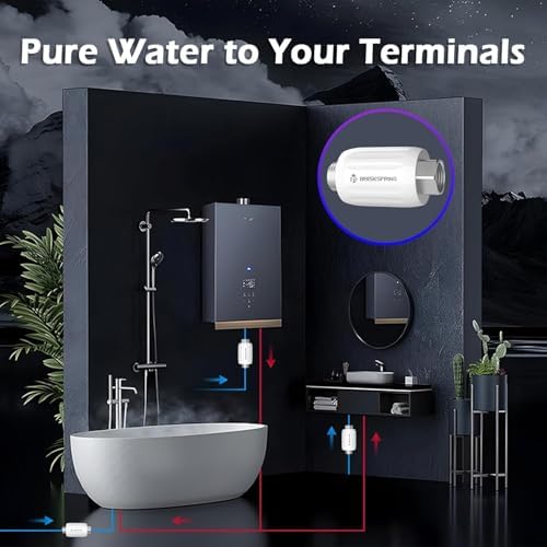 Salt Free Water Descaler, Water Heater Softener, Prevent Scale Buildup On Heaters, Faucet, Smart Toilet & Washer, Scale Inhibitor Inline System, 3-Year Durability, 1/2" Fitting - Image 6