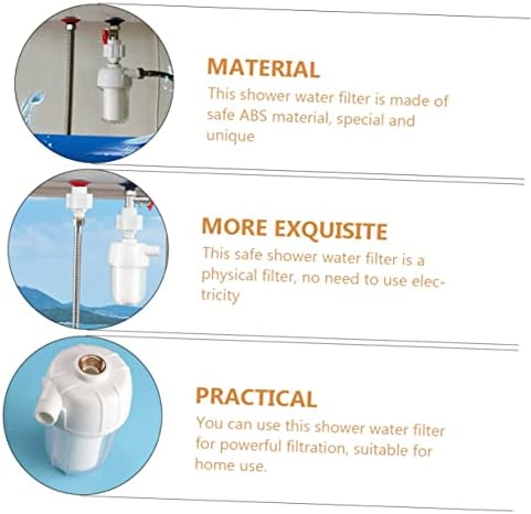Water Heater Prefilter, White ABS PP Cotton Household Tap Filter - Image 4