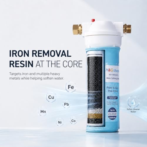 H&G lifestyles Hose Filter for Filling Pool,Iron Filter for Garden Hose - Image 4